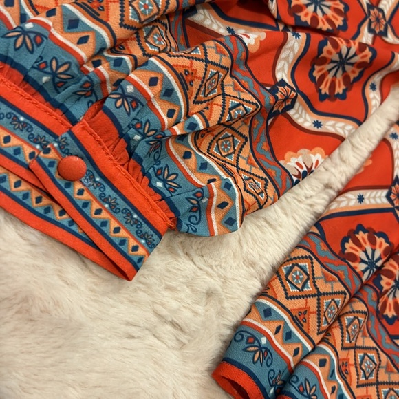 FLYING TOMATO blouse in size M - Picture 3 of 11